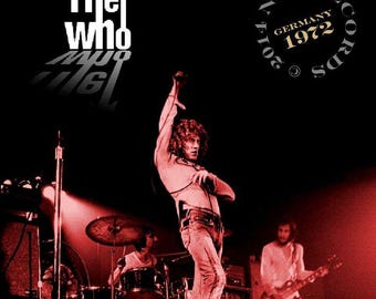 The Who Frankfurt, Alemania, 11 de agosto de 1972, LYD, 2 CD "OOP"