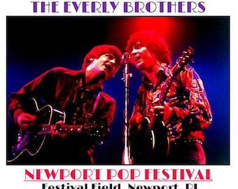 Everly Brothers Newport pop festival 1969 July 19 ltd cd