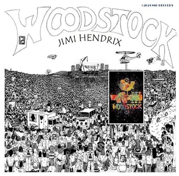 Jimi Hendrix Live at Woodstock Festival 1969 August 16th LTD 2CD