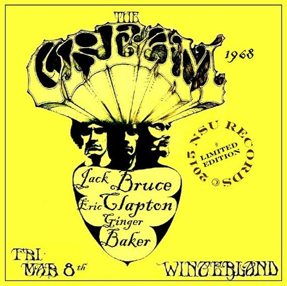 クリーム ライブ・アット・ウィンターランド・アリーナ 1968年3月8日 