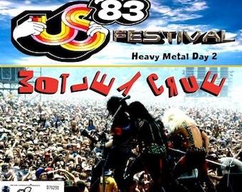 Motley Crue Us festival 1983 May 29. LTD  CD