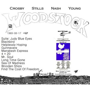 Crosby,Stills,Nash & Young Woodstock 1969 cd image 2