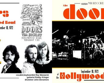 The Doors Live at the Hollywood Bowl 1972 September 10th LTD