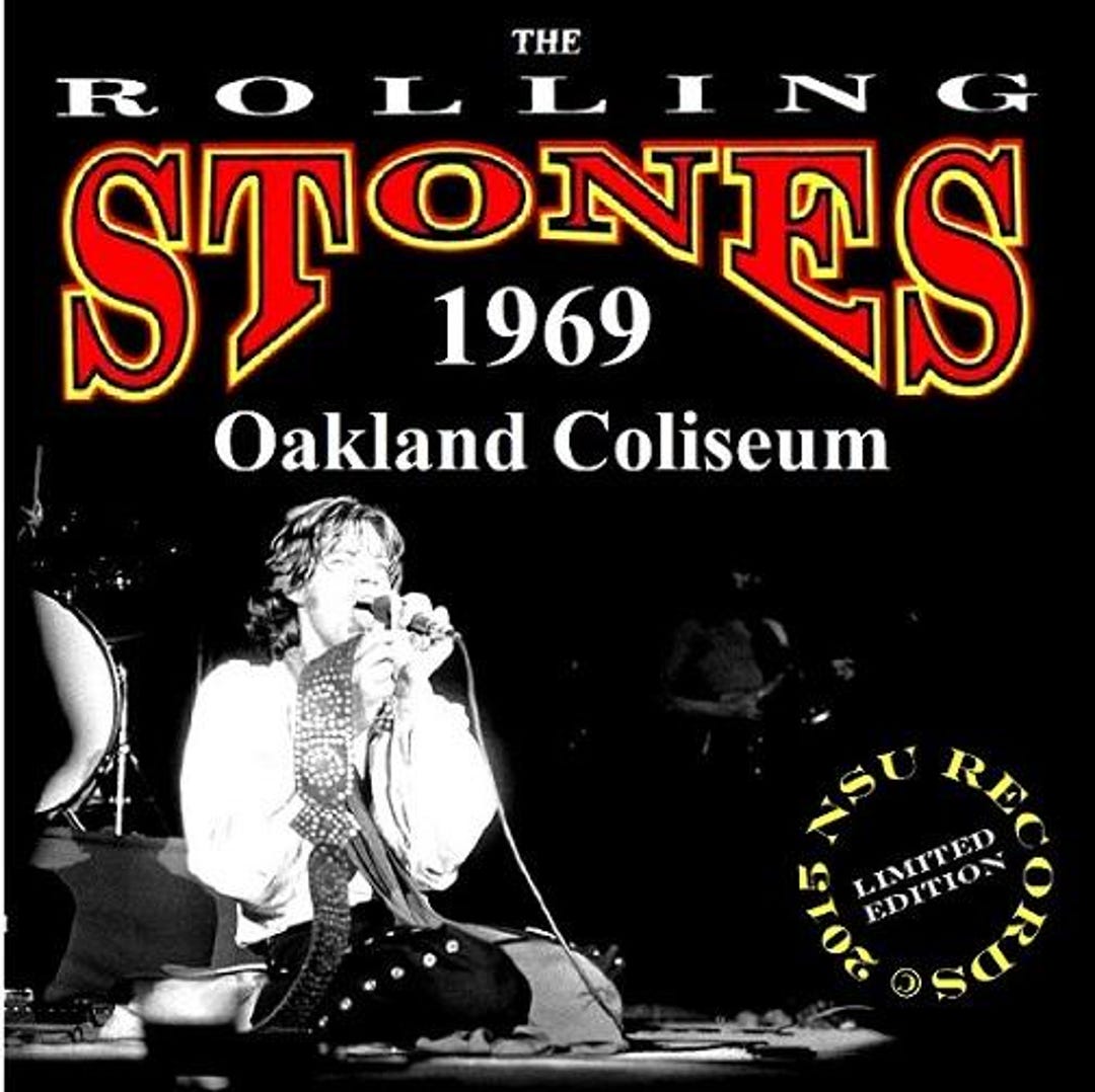 The Rolling Stones Live Oakland Coliseum 1969 LTD 2CD - Etsy New