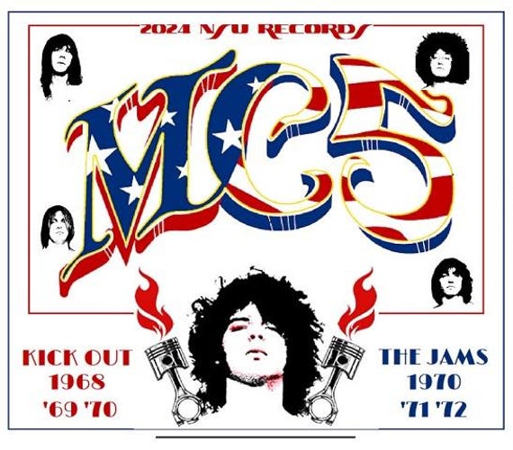 Mc5 Kick Out the Jams 1968 '69 '70 '71 '72 Ltd 4 Cd - Etsy