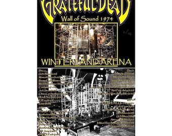 Grateful Dead Live Winterland Arena 1974 02/24 ltd 4CD   OUT OF PRINT!!