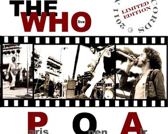 The Who  Paris, France 1972 September 9th, LTD 2CD  "OOP"