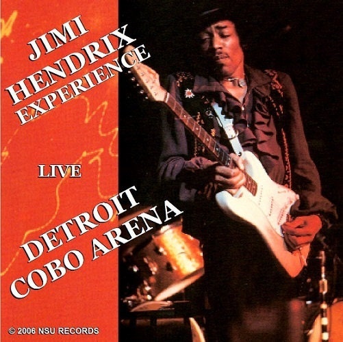 Jimi Hendrix Live Cobo Arena in Detroit 1968 & 1969 2CD OOP! - Etsy