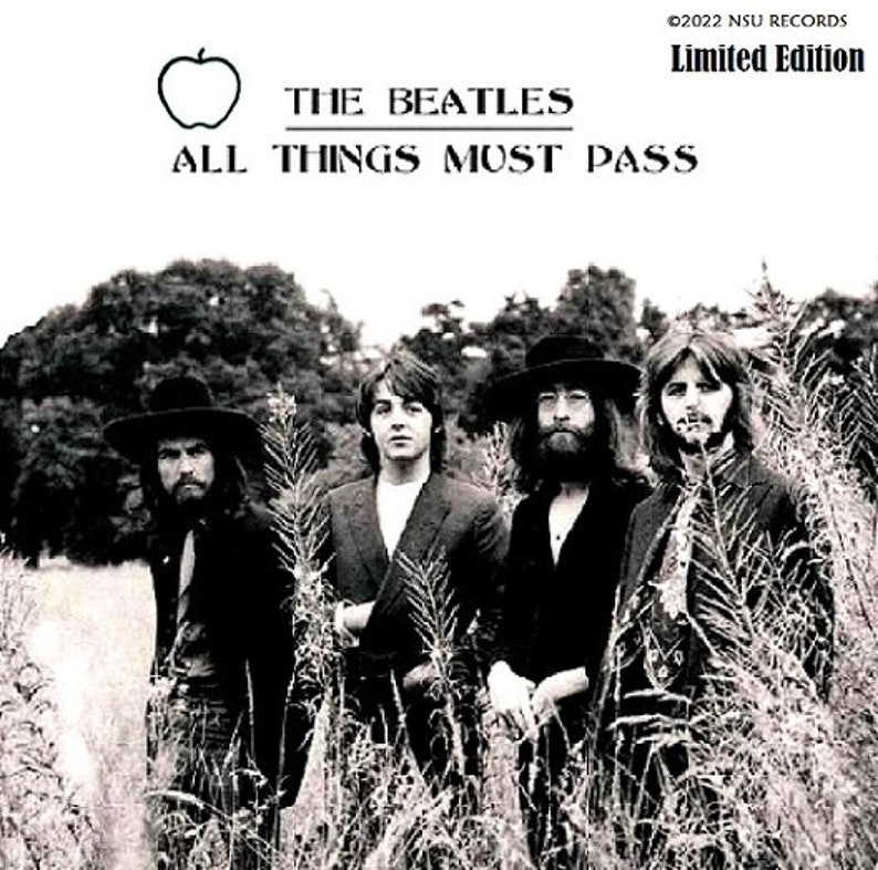 The Beatles All Things Must Pass Lp LTD CD Etsy