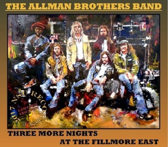 The Allman Brothers 3 More Nights at the Fillmore East 1971 LTD