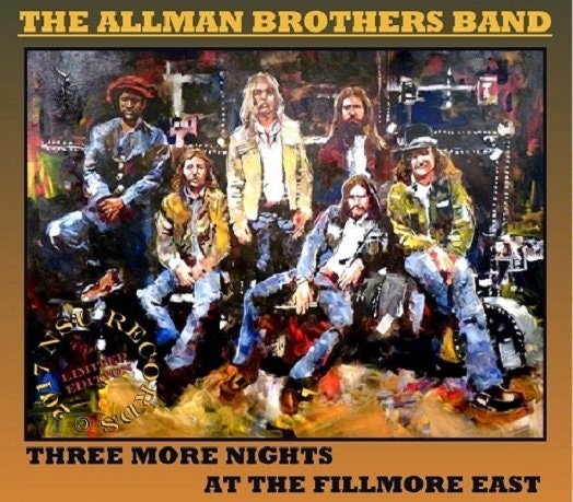 The Allman Brothers 3 More Nights at the Fillmore East 1971 LTD