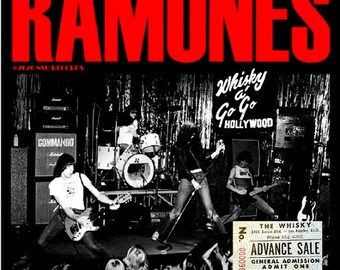 Ramones Whisky a go go 1977 October 21st ltd cd