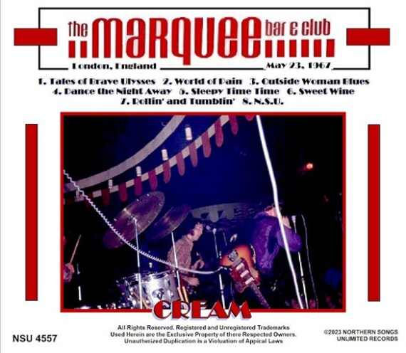 Marquee Club, London. Rolling Stones Data.