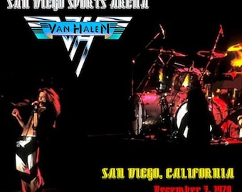 Van Halen San Diego Sports Arena 1978 December 3rd, Ltd Cd