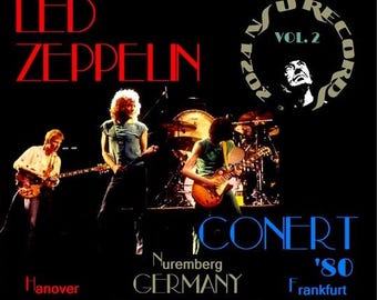 Led Zeppelin 3 CD Set Thanks for 11 Years Knebworth Festival Live