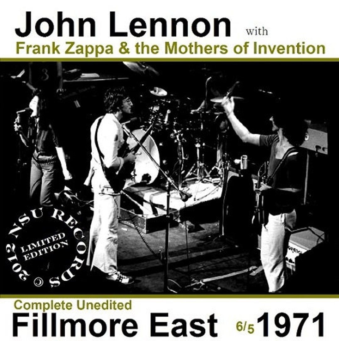 John Lennon With Frank Zappa Live at the Fillmore 6/5/1971