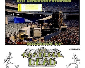 The Grateful Dead live RFK Stadium, Wash D.C 1973 June 9th LTD 4CD