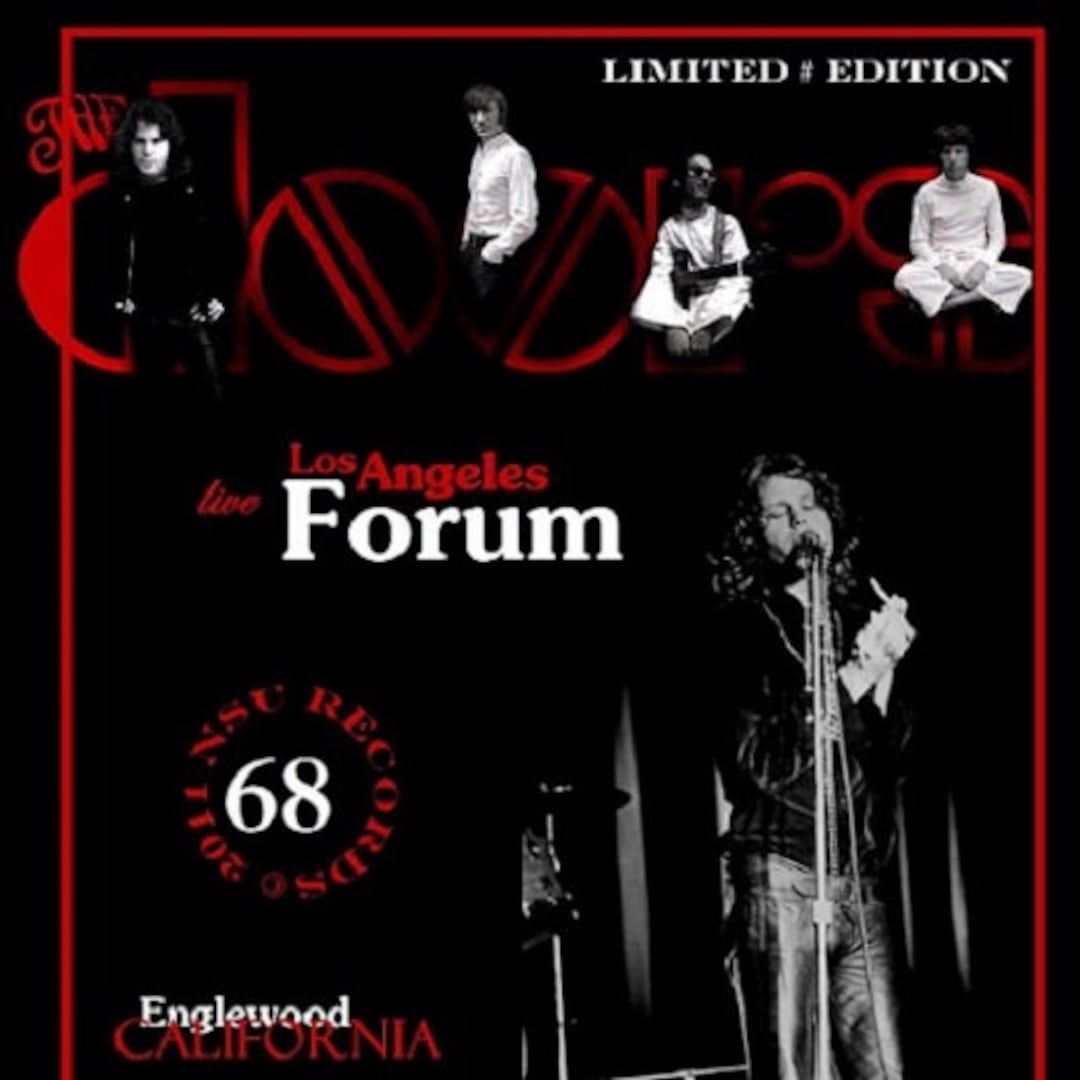 The Doors Live Los Angeles Forum 12.14. 1968 LTD # CD OOP! - Etsy