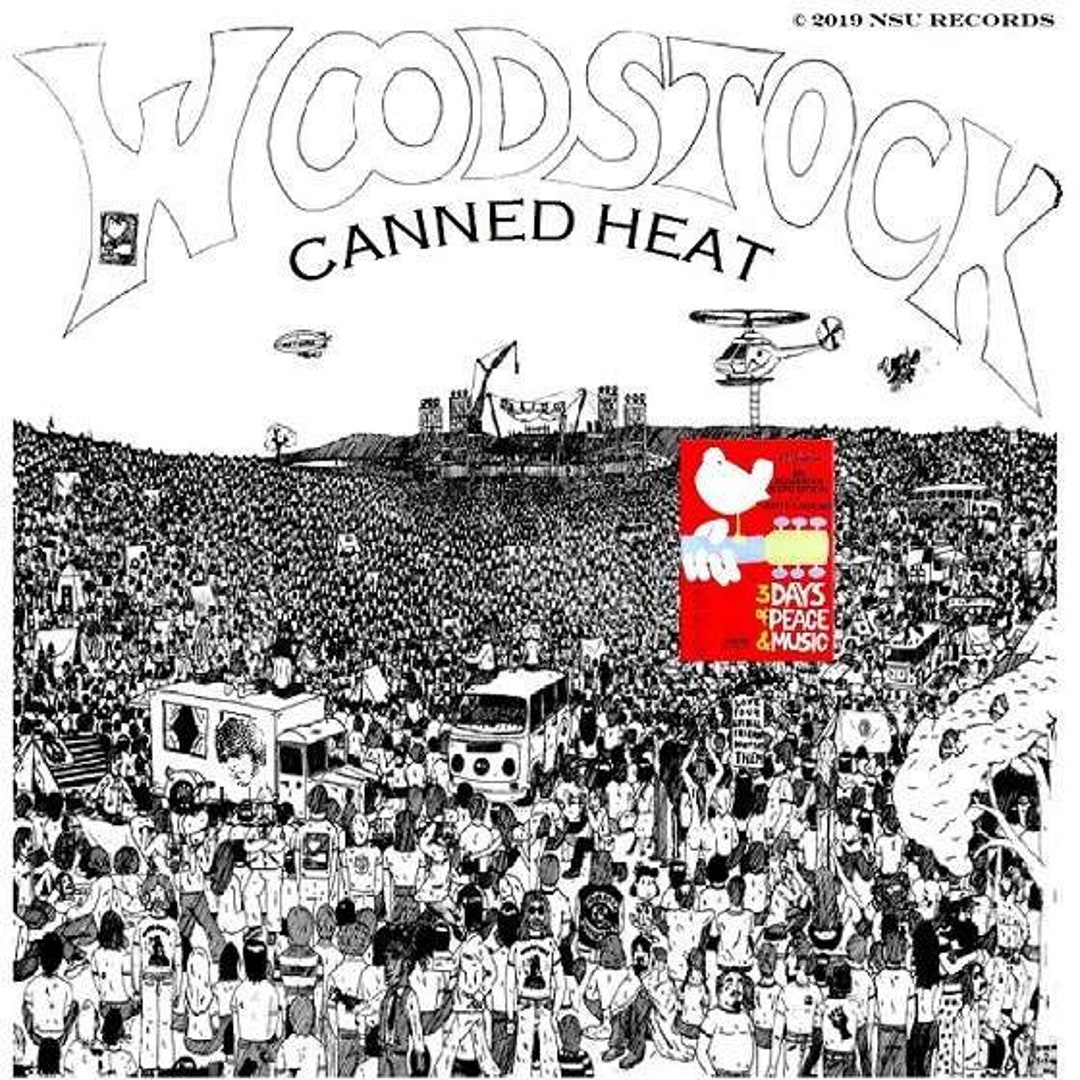 Canned Heat Live at Woodstock Festival 1969 August 16th Limited Ed Cd