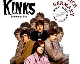 The Kinks Munich Germany 1965 10/ 3 LTD # CD
