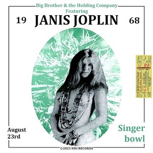Janis Joplin Live at the singer bowl, flushing New York 1968 august 23rd. ltd cd