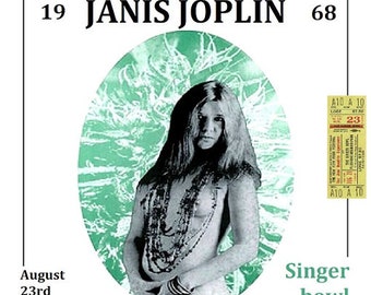 Janis Joplin Live at the singer bowl, flushing New York 1968 august 23rd. ltd cd