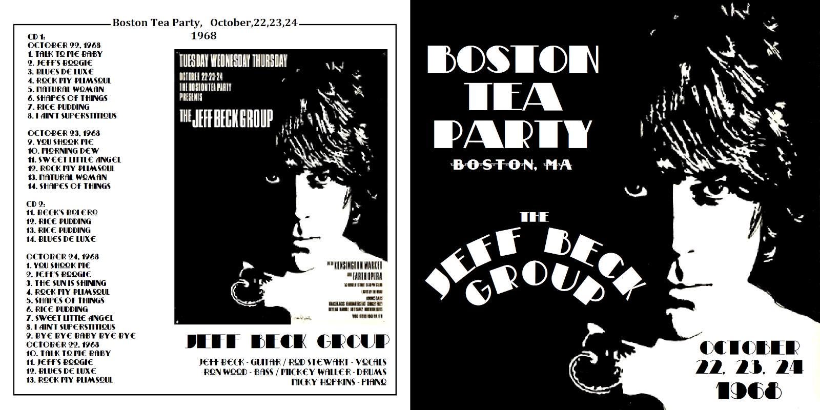 Jeff Beck Group: Live at Boston Tea Party 1968 LTD 2CD - Etsy