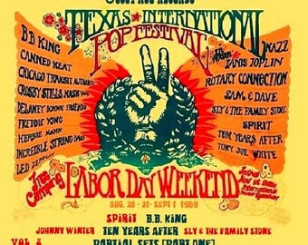 Texas International Pop Festival 1969 August 31, Sept 1st Volume Two LTD 6CD