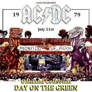 Ac/Dc Day on the Green Oakland, ca 1979 July 21st. ltd CD