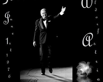 Frank Sinatra (RARE)  Live at  Waldorf Adtoria  1976 June 1st LTD # CD