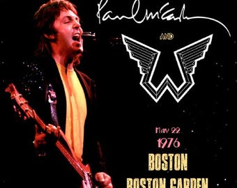 Paul McCartney & Wings Over Boston, MA 1976 May 22, LTD 2CD