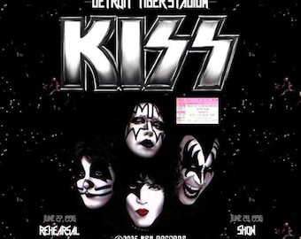 Kiss Tiger Stadium in Detroit Michigan Reunion Tour 1996 June 27 - 28 LTD 3CD
