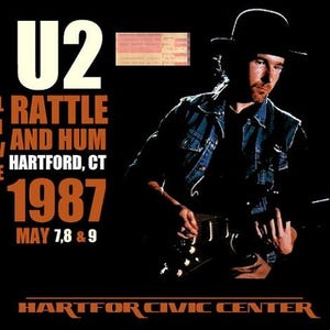 U2 live in Hartford, Connecticut 1987 May 7, 8 & the 9th (3shows) LTD 6CD