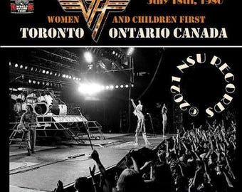 Van Halen Toronto, Canada at maple leaf gardens 1980 July 18th, ltd 2 cd