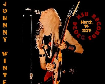 Johnny winter live Owings mills Maryland 1971 March 14th ltd 2cd