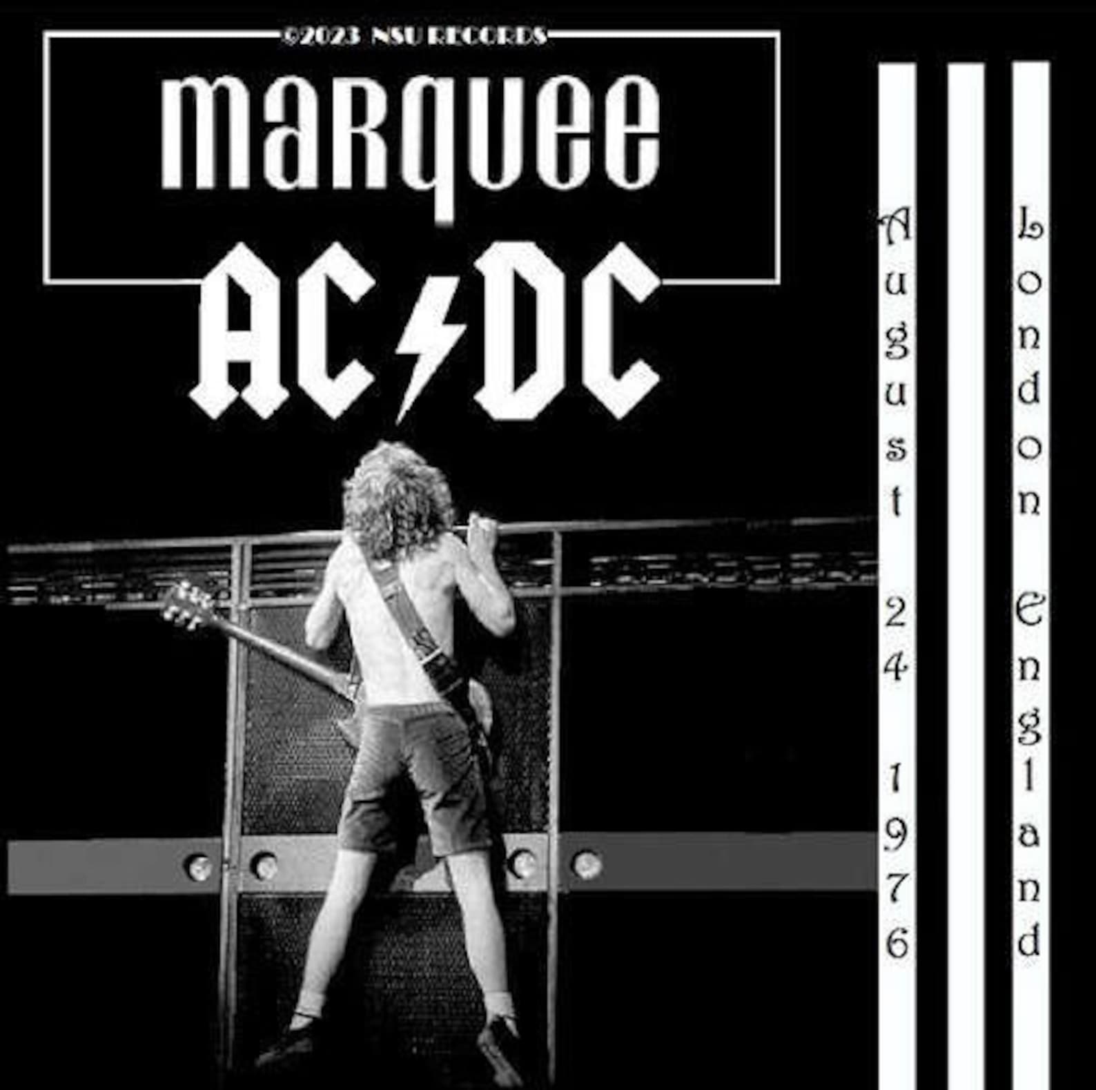 Ac/dc Live at the Marquee Club in London 1976 August 24th. Ltd Cd - Etsy