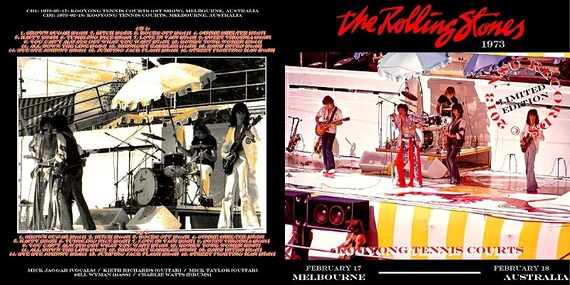 The Rolling Stones Melbourne, Australia 1973 February 17
