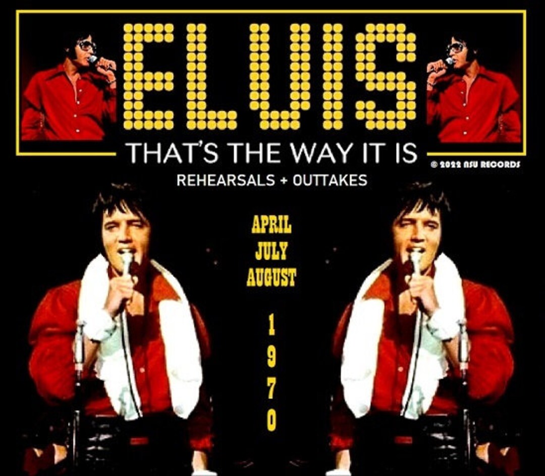 Elvis Presley That's the Way It is - Rehearsals + Outtakes