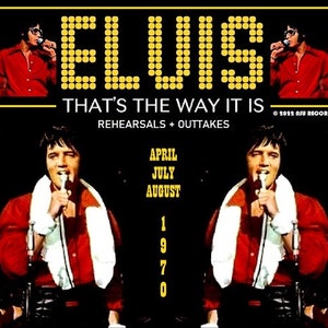 Elvis Presley That&#39;s the Way It Is - Rehearsals + Outtakes   1970 LTD 6 CD