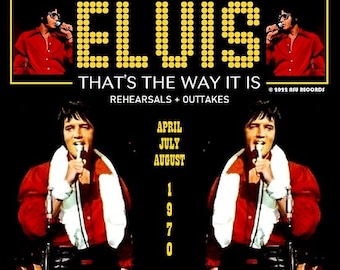 Elvis Presley That's the Way It Is - Rehearsals + Outtakes   1970 LTD 6 CD