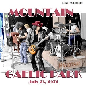 Mountain - En vivo en Gaelic Park, Bronx NY 1971 23 de julio CD limitado