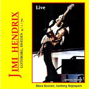 Jimi Hendrix Live a Goteborg, Svezia, 1 settembre 1970, 2 CD OOP!!!