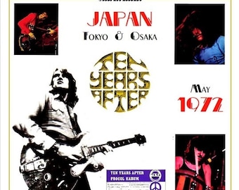 Ten Years After live in Japan May 1972 LTD 3CD