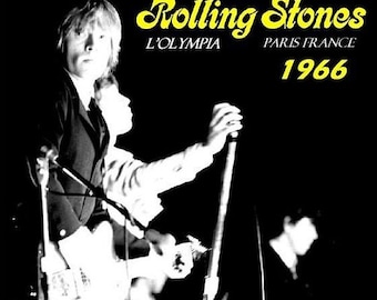 The Rolling Stones live Paris France 1966 March 29th LTD # CD  OOP!!