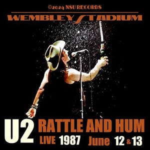 U2 Rattle and Hum Wembley Stadium 1987 June 12 & 13th LTD 4CD