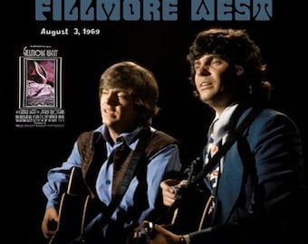 Everly Brothers Fillmore West 1969 August 3rd LTD CD
