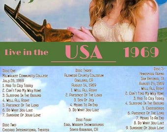 Blind Faith Live in the USA 1969 LTD 6CD - Etsy Canada