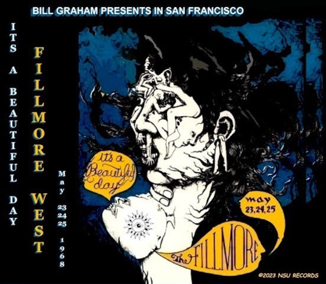 It's a Beautiful Day Live at the Fillmore West 1968 May 23, 24, 25. LTD 3CD Etsy