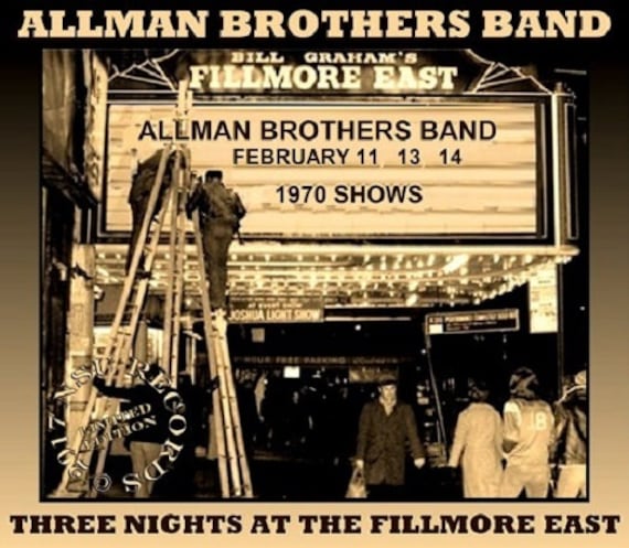 The Allman Brothers Live at the Fillmore East 1970 Febuary LTD 3CD