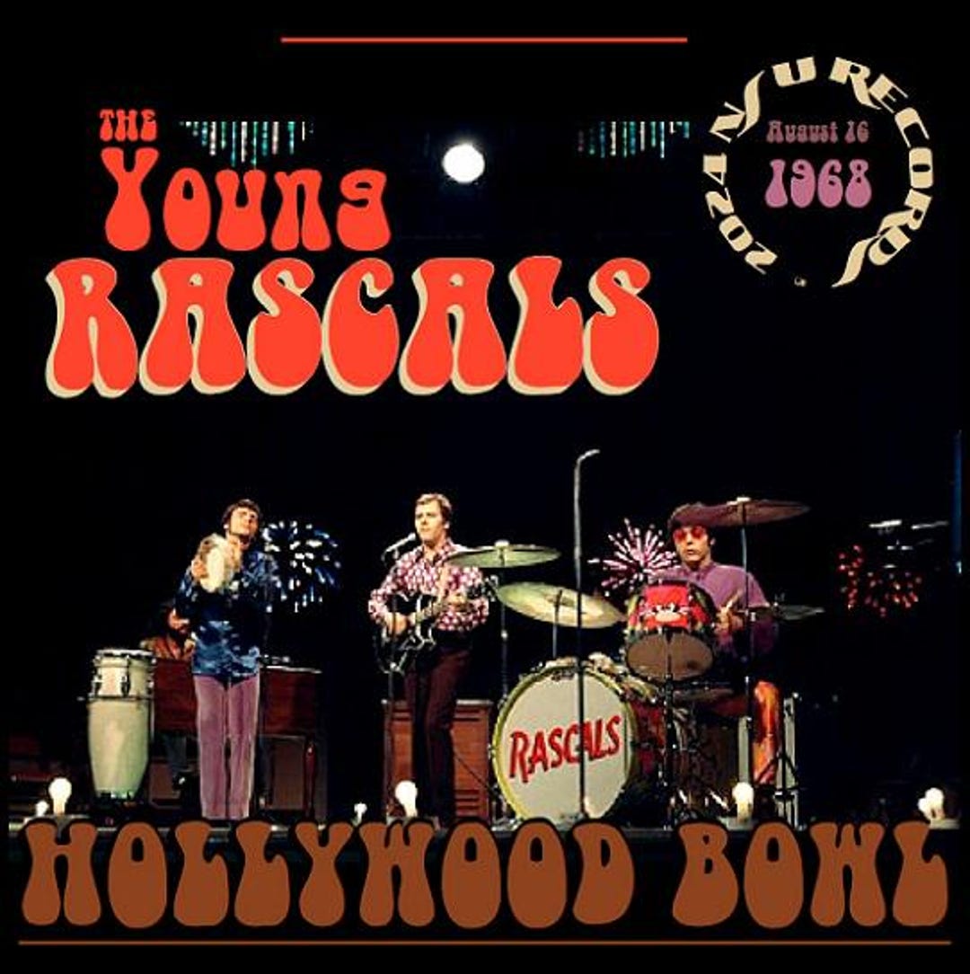 The Young Rascals Live at the Hollywood Bowl 1968 August 16 LTD CD - Etsy